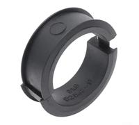 Réducteur de support d'ordinateur de vélo 31,8 mm à 25,4 mm 22,2 mm Rondelle adaptateur de guidon antidérapant absorbant les chocs Joint de support de protection pour pièces de vélo Résine noire (31,8