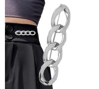 Réducteur de taille pour jeans - Ajusteur de taille pour réduire la taille, boutons-pression réglables, clips métalliques réutilisables sans couture et ceinture réglable pour vêtements