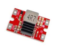 Réducteur de tension à carte ouverte DC27V à 3, 3-12V avec, 12V | Coussinets de polarité d ' entrée et de sortie étiquetés, disposition compacte à carte ouverte, pour les projets