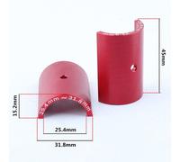 Réducteur De Tige De Vélo, 1 Paire, Entretoise De Barre De Guidon, 25.4mm À 31.8mm Ou 31.8mm À 35mm, Adaptateur De Barre De Vélo, Pièces De Cyclisme