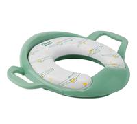 Badabulle Réducteur Toilette Avec Poignées - Confort Assise Moelleuse - 2 Poignées et Système Antidérapant - Universel Toutes Cuvettes - Facile à Nettoyer - Design Ludique, Crocodile