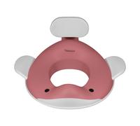 Réducteur de toilette baleine rose foncé