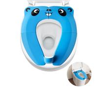 Réducteur de Toilette pour Bébé, Reducteur Toilette Enfant Pliable,Enfant WC Réducteur,Réducteur WC Bébé Siège de Toilette Portatif pour Enfant/Bébé avec 8 patins AntidéRapants et 1 Sac de Transport