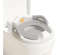 Réducteur de toilettes avec tapis antidérapant - Convertisseur de WC, anneau de pot sûr, appareil pour les exercices d'hygiène précoce, unité d'équilibre | Deuxième siège d'apprentissage des toilettes