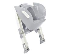 Réducteur de toilettes Kiddyloo Grey Charm avec couineur