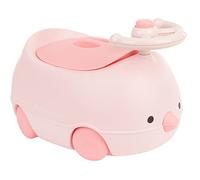 Réducteur de toilettes pour bébé et enfant en bas âge Motif poussin Rose