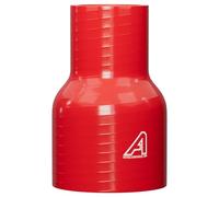Réducteur de tuyau droit en silicone Rouge 90 mm > 60 mm