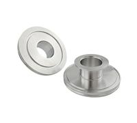 Réducteur de vide ISO100 à KF16/25/40/50, tête de réduction à bride à pince à vide, acier inoxydable SUS304(ISO100 To KF40)
