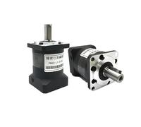 Réducteur d'engrenage hélicoïdal Nema23/34, boîte de vitesses planétaire, moteur pas à, adapté aux servomoteurs 200/400W/600/750W/1000W(8mm for 57 Stepper,Ratio 10 to 1)