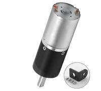 Réducteur d'engrenage planétaire Miniature 24-370, moteur 6V 12v 24V, régulation de vitesse avant et arrière, 17 tr/min-2125 tr/min, petit,Imprimantes 3D/Robots/Bricolage CNC(21RPM,24VBracket Motor)