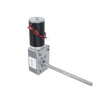 Réducteur d'inversion Moteur à réduction à vis sans fin 5840-31ZY-M8 à balais, 12 V/24 V, couple élevé 100 kg·cm, 470 à 7 tr/min(10 RPM,24V Bracket Motor)