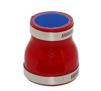 Réducteur droit universel en Silicone, tuyau tressé for refroidisseur intermédiaire de voiture, tuyau mécanique Turbo, connexion rouge, plusieurs tailles(45mm-63mm)