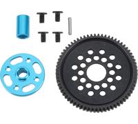 Réducteur en acier 68T Pièce de rechange Accessoires Kit grande vitesse pour Tamiya TT 02 RC -voitures