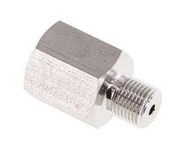 Réducteur en acier inoxydable pour manomètre G3/8'' (M) x G1/2'' (F)