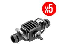 Réducteur en T GARDENA 8333-20 Ø4,6 et 13mm - x5