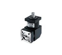 Réducteur planétaire à angle droit Nema23 PXW57 avec rapport 4-216, compatible Nema23/Nema24 for servomoteur pas CNC(R 144-OUT SAHFT 8)