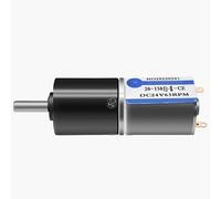 Réducteur planétaire miniature CC 20 mm 130 12 V 24 V, petit moteur 11-2280 tr/min, vitesse réglable, marche avant et arrière, moteur à basse vitesse(27rpm,12V)