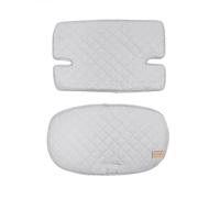 Roba Coussin de chaise haute roba Style – Réducteur de siège, 2 pièces, imperméable – Gris argenté
