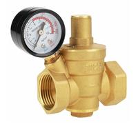 Réducteur / régulateur de pression eau laiton DN25 réglable 1,6 MPa - Raccord G
