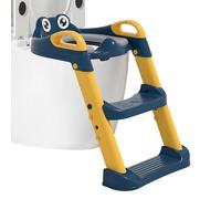 Reducteur Toilette enfantes Réducteurs Rehausseur Toilette Enfant Réducteur WC Avec Marches, Toilette Abattant,Marche Antidérapante Propreté Apprentissage Adaptateur, Compact