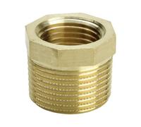 Réducteur Viega 3241 Avec Multiface En R2 1/2 X Rp1 En Laiton Rouge