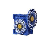 Réducteurs à couple élevé NMRV040 for moteurs CC, entrée 11/14 mm, rapport de 5:1 à 100:1, for servomoteur pas à pas à bride de 60/80/86/90/104 mm(80x80 Flange,11mm in 18mm out,Ratio 7.5-1)