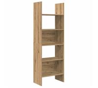 Réduction - Bibliothèque en bois,Meuble Étagère - chêne artisanal 60 x 35 x 180 cm - Bois d'ingénierie @13038