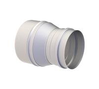 Réduction de cheminée Jeremias EW-FU de Ø 180 mm à Ø 160 mm