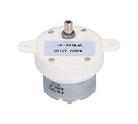 Réduction de vitesse en plastique du moteur de vitesse Greend DC 12V 20rpm pour les machines de l'équipement jouet JS40