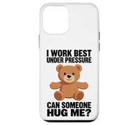 Réduction du Stress Pression Câlin d'ours en Peluche Teddy Coque pour iPhone 12 Mini