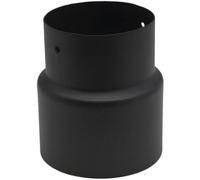 Réduction émail noir mat - femelle 150 mm réduit mâle 139 mm TEN