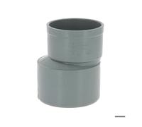 Réduction excentrée PVC mâle-femelle Ø100-80
