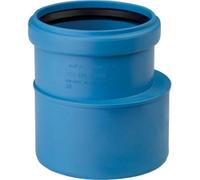 Réduction excentrique Tri-Plus Valsir 110/90mm pour tuyaux d'échappement