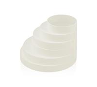 Réduction excentrique universelle pour systèmes de ventilation, ø 80 - 160 mm. Connecteur de réduction, tuyau Ø 80 100 120 125 150 160 mm. Tube rond de ventilation, conduit de ventilation