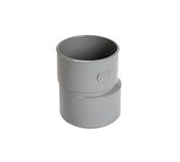 Nicoll Réduction extérieure excentrée MF PVC pour tube d'évacuation Ø110/100 mm gris