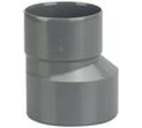 Réduction extérieure excentrée PVC mâle-femelle Ø125/100 - WAVIN - 3025882 Gris G