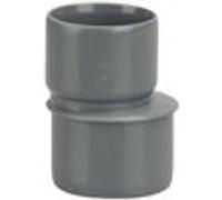 Réduction extérieure excentrée PVC mâle-femelle Ø40/32 - WAVIN - 3025936 Gris G