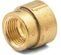 Réduction FF 3/4"x1/2" - Laiton CuZn40Pb2 - Réducteur Femelle-Femelle - Raccord Fileté - 10 Bar