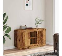 Réduction FR - Buffet Bas enfilade - Commode salon vieux - Aspect Bois 102x35x60 cm - Aspect Bois d'ingénierie -981830