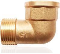 Réduction G1/2"" à G1"" en laiton,2 pièces Rallonge de réduction G1/2"" extérieur(Ø20,3mm) x G1"" intérieur(Ø30,5mm),Mamelon à manchon réduit F/M avec joint en caoutchouc