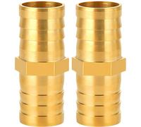 Réduction G1/2"" à G1"" en laiton,2 pièces Rallonge de réduction G1/2"" extérieur(Ø20,3mm) x G1"" intérieur(Ø30,5mm),Mamelon à manchon réduit F/M avec joint en caoutchouc