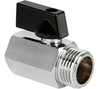 Réduction G1/2"" à G1"" en laiton,2 pièces Rallonge de réduction G1/2"" extérieur(Ø20,3mm) x G1"" intérieur(Ø30,5mm),Mamelon à manchon réduit F/M avec joint en caoutchouc