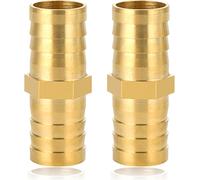 Réduction G1/2"" à G1"" en laiton,2 pièces Rallonge de réduction G1/2"" extérieur(Ø20,3mm) x G1"" intérieur(Ø30,5mm),Mamelon à manchon réduit F/M avec joint en caoutchouc