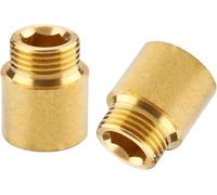 Réduction G1/2"" à G1"" en laiton,2 pièces Rallonge de réduction G1/2"" extérieur(Ø20,3mm) x G1"" intérieur(Ø30,5mm),Mamelon à manchon réduit F/M avec joint en caoutchouc