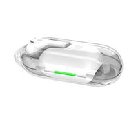 【Réduction intelligente du bruit et haute qualité sonore】 Compartiment transparent pour le sport, longue durée de vie de la batterie, profitez d'une expérience musicale fluide ! SYz210 (blanc, taille