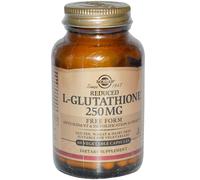 Réduction L-Glutathion, 250 Mg, 60 Caps Veggie -Solgar