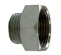 Réduction mâle 15/21 femelle 20/27 chromé - GARIS - D05503C