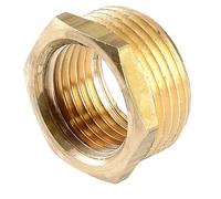 Réduction mâle 17/23 femelle 1/2 laiton - GARIS - D06702B