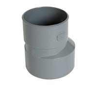 réduction - mâle / femelle - extérieure excentrée - diamètre 125 / 110 mm - nicoll ix1