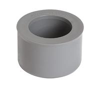 réduction - mâle / femelle - incorporée - diamètre 50 / 32 mm - nicoll ijf - gris